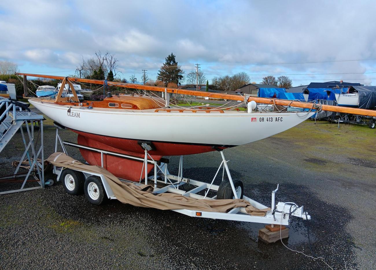 26' Luders 16 sailboat WoodenBoat